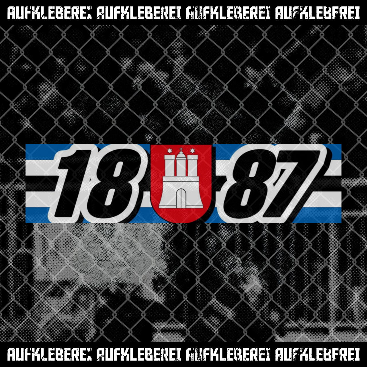 Autocollant « Hambourg 1887 »