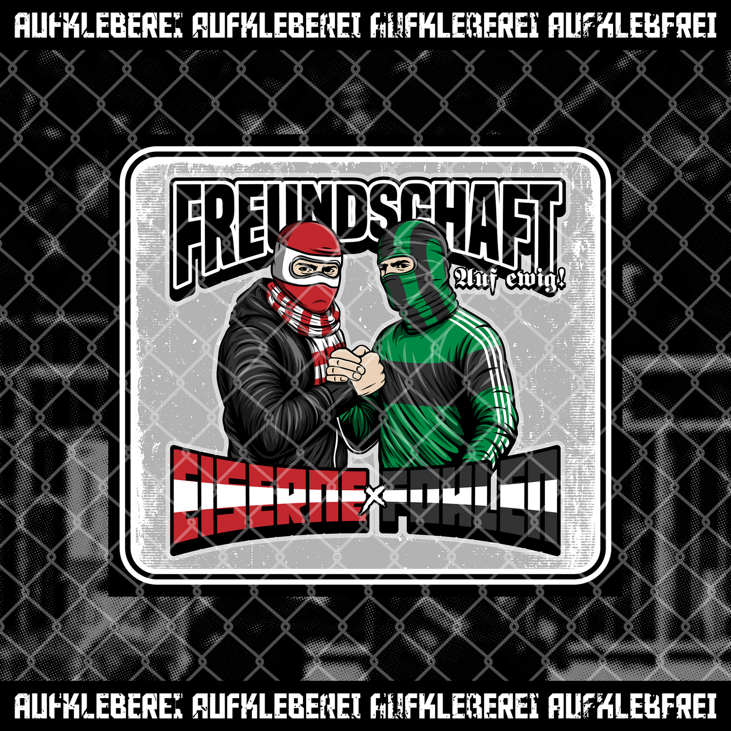 Sticker "Eiserne Fohlen" - 25 Stück • Aufkleberei.com