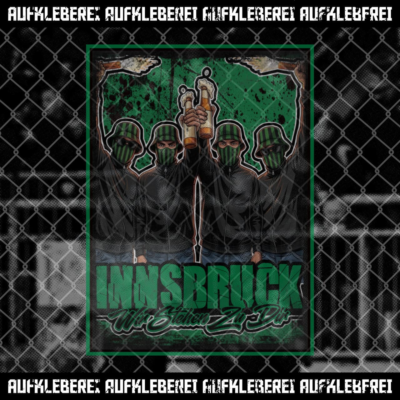 Sticker "Innsbruck - Wir stehen zu dir" aus Österreich