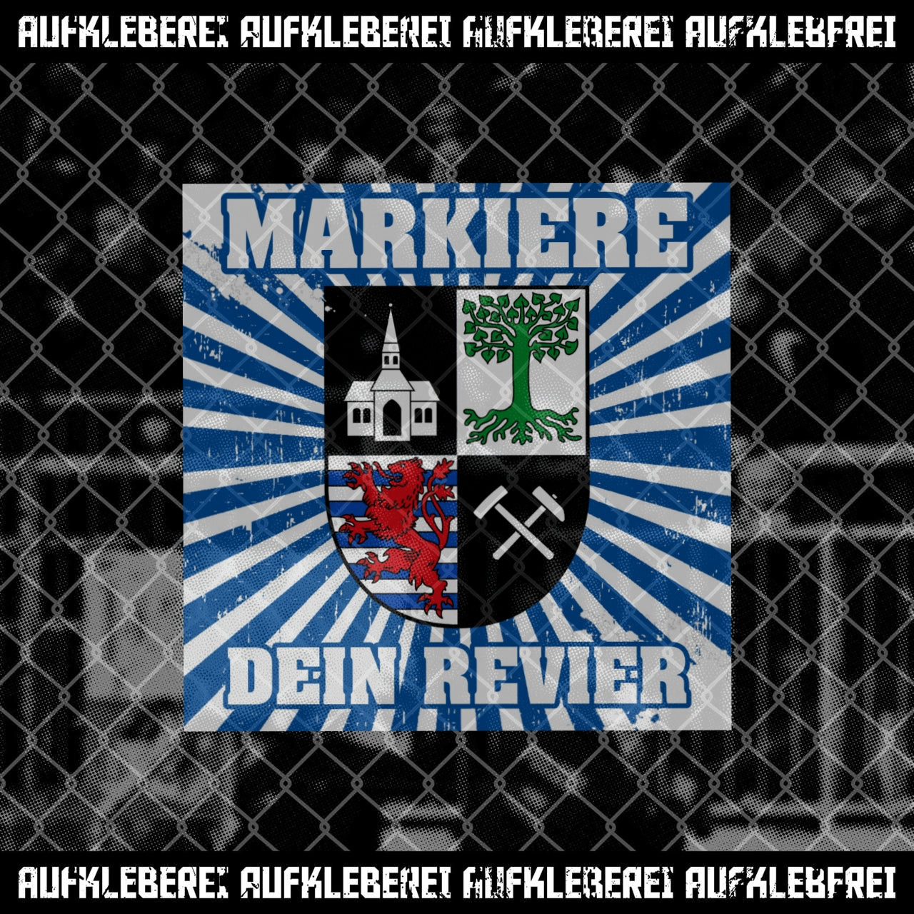 Sticker "Gelsenkirchen mark your territory"