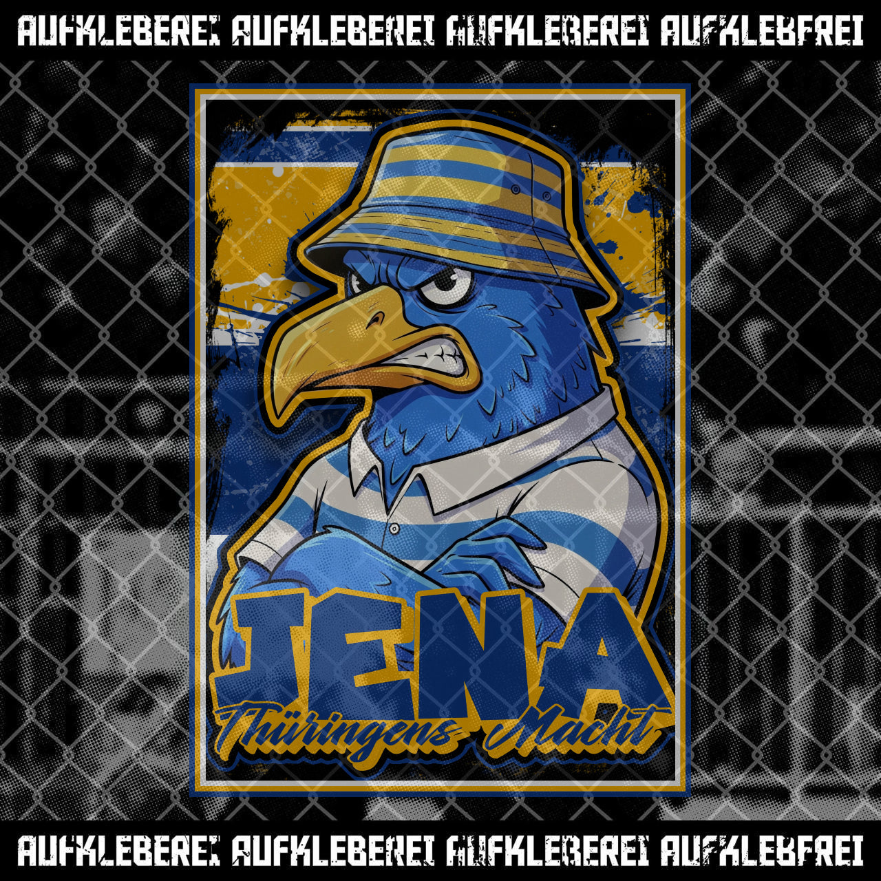 Sticker "Jena Thüringens Macht"