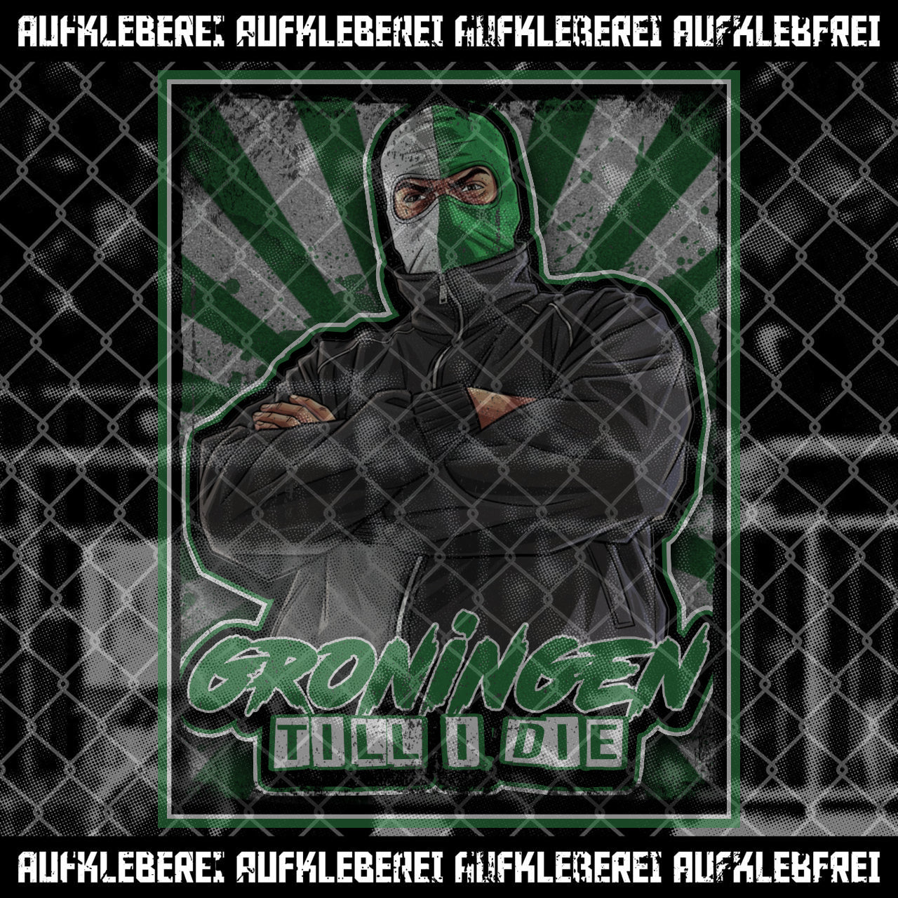 Sticker "Groningen Til I Die"