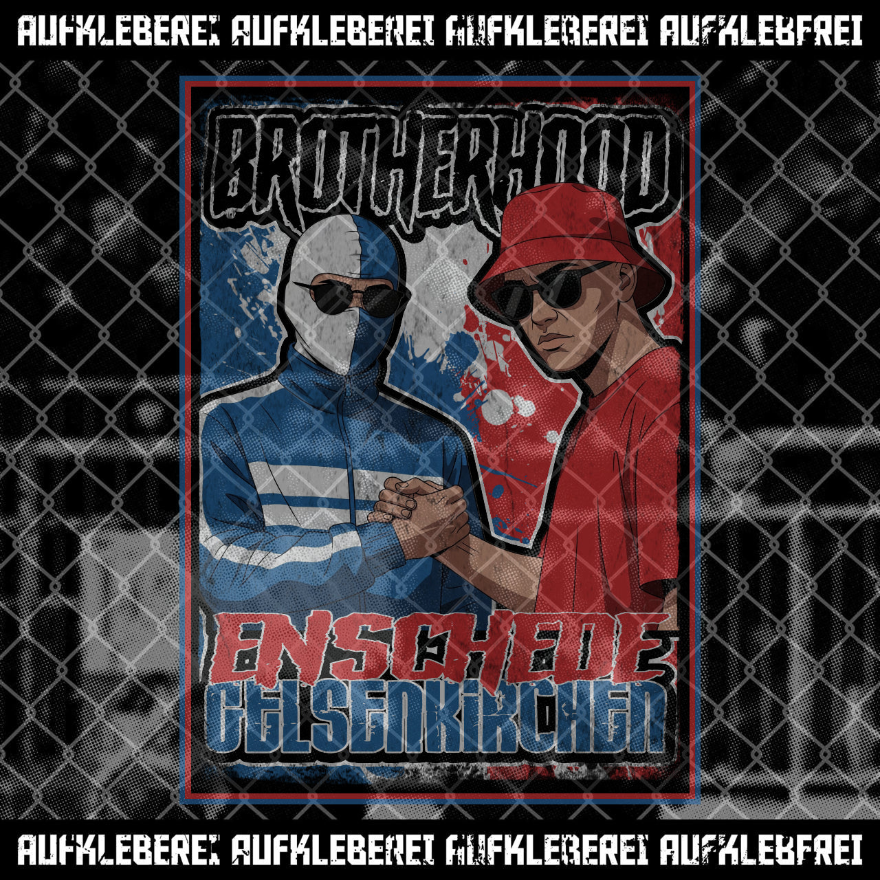 Sticker "Enschede & Gelsenkirchen"