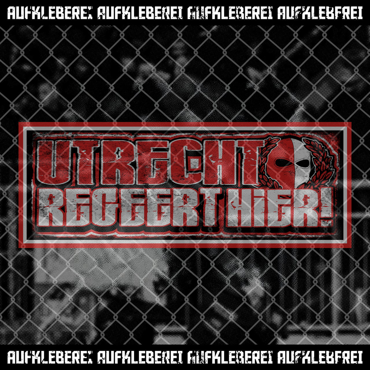 Sticker "Utrecht Regeert Hier!"