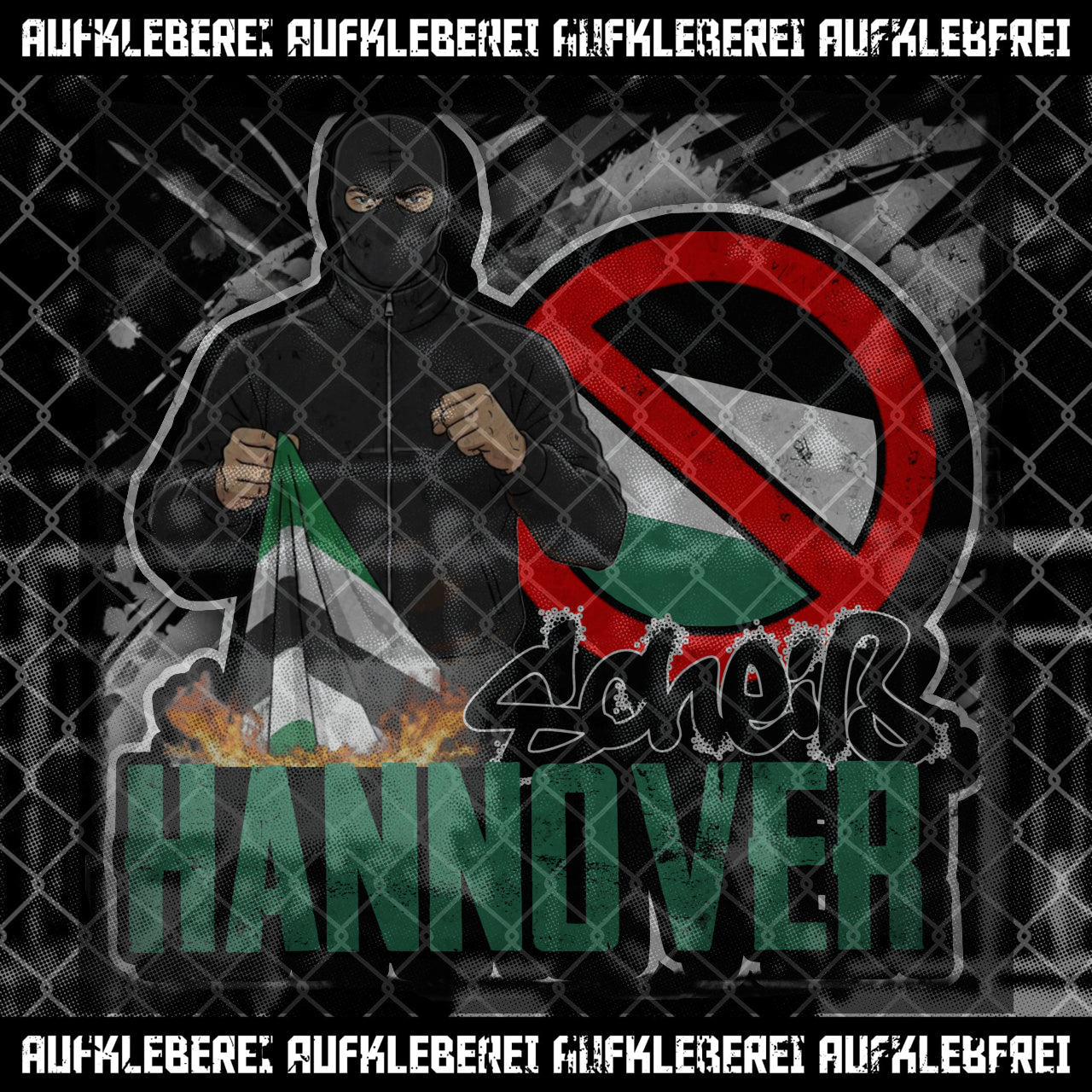 Sticker "Anti Hannover" XL