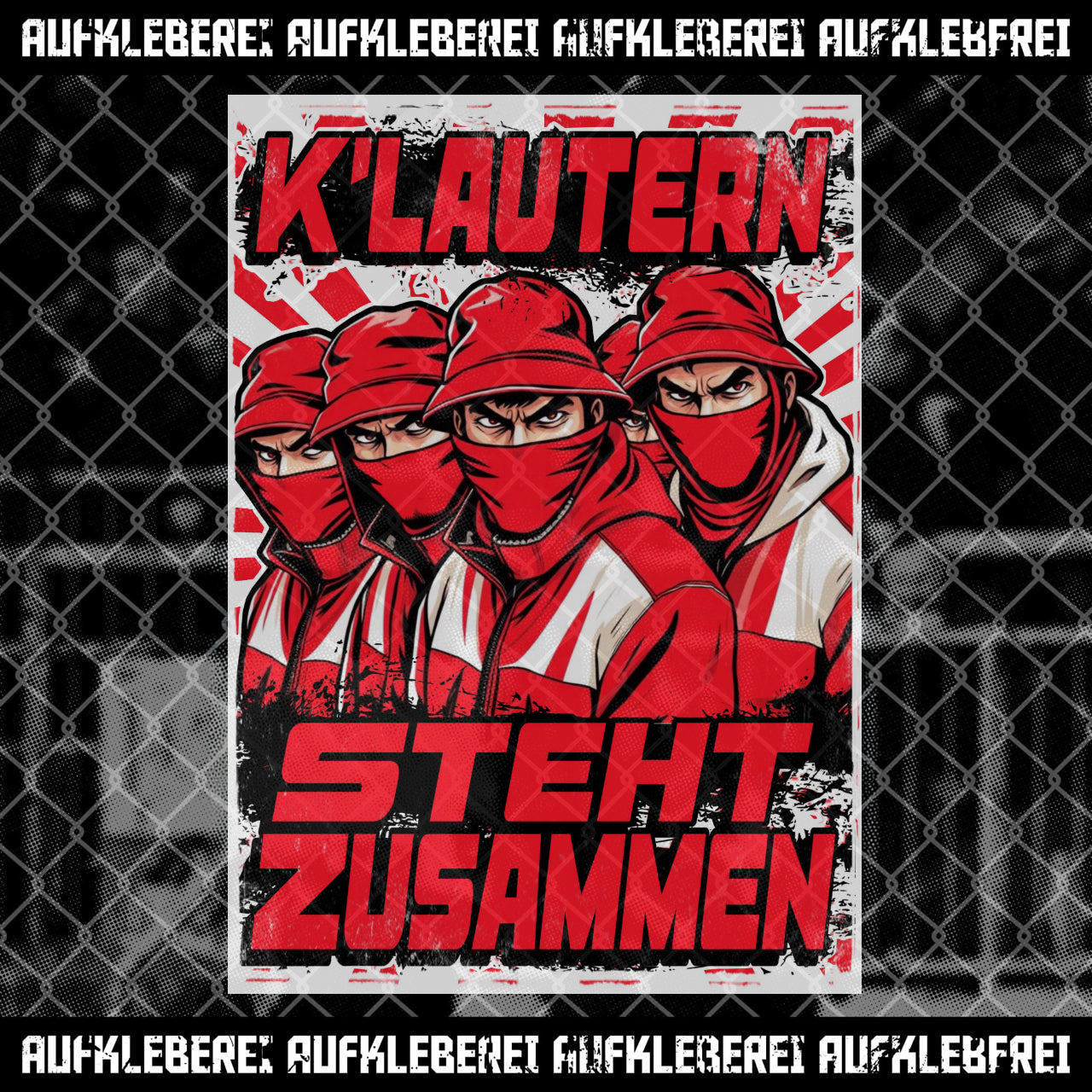 Sticker "Lautern steht zusammen"