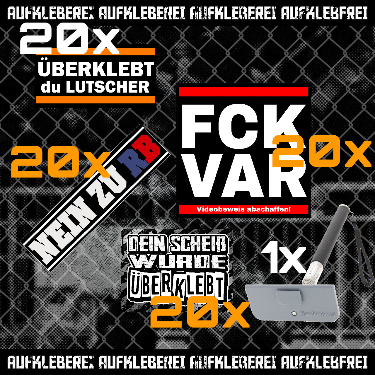 Aufkleberei Starter Pack