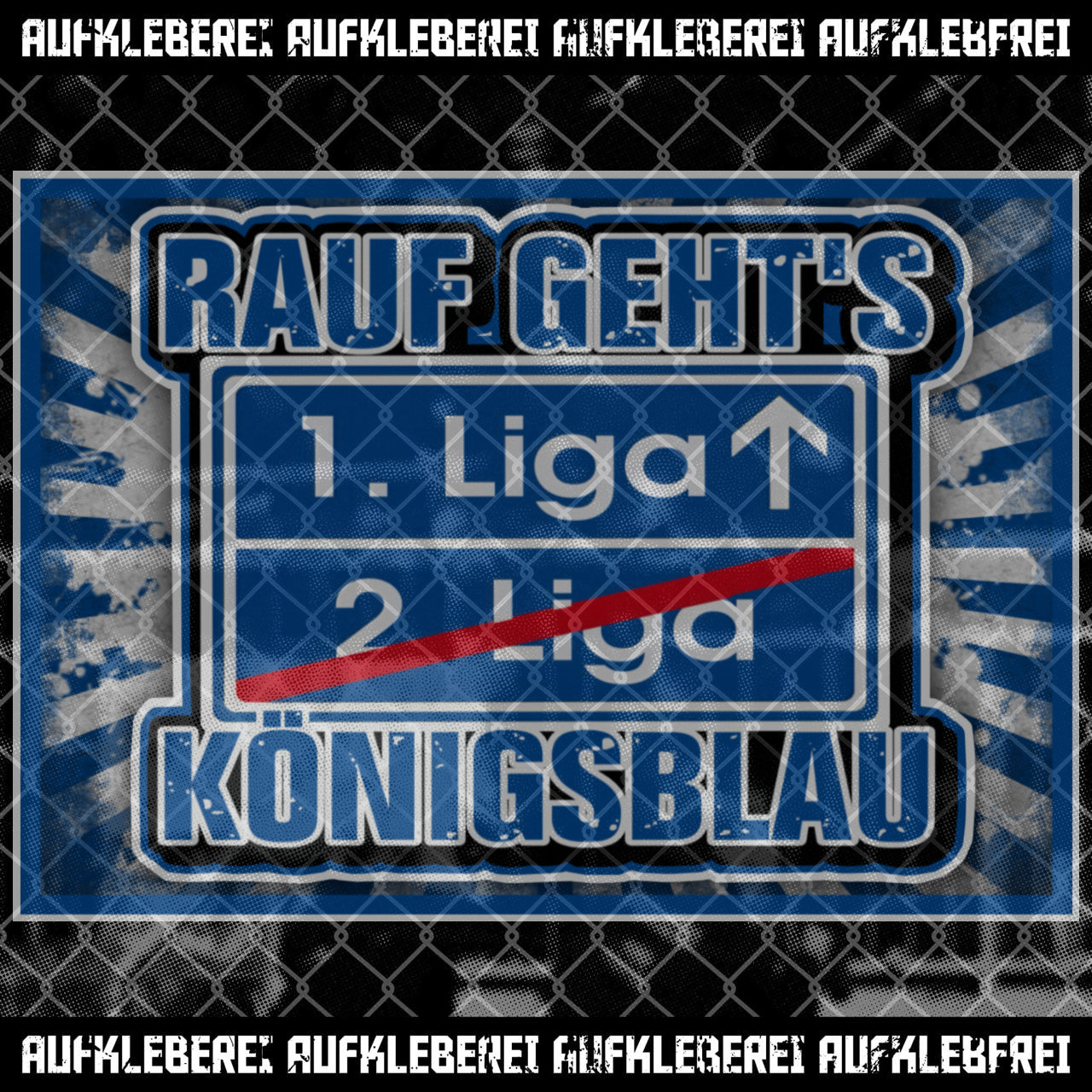 Sticker "Magdeburg for city and club"