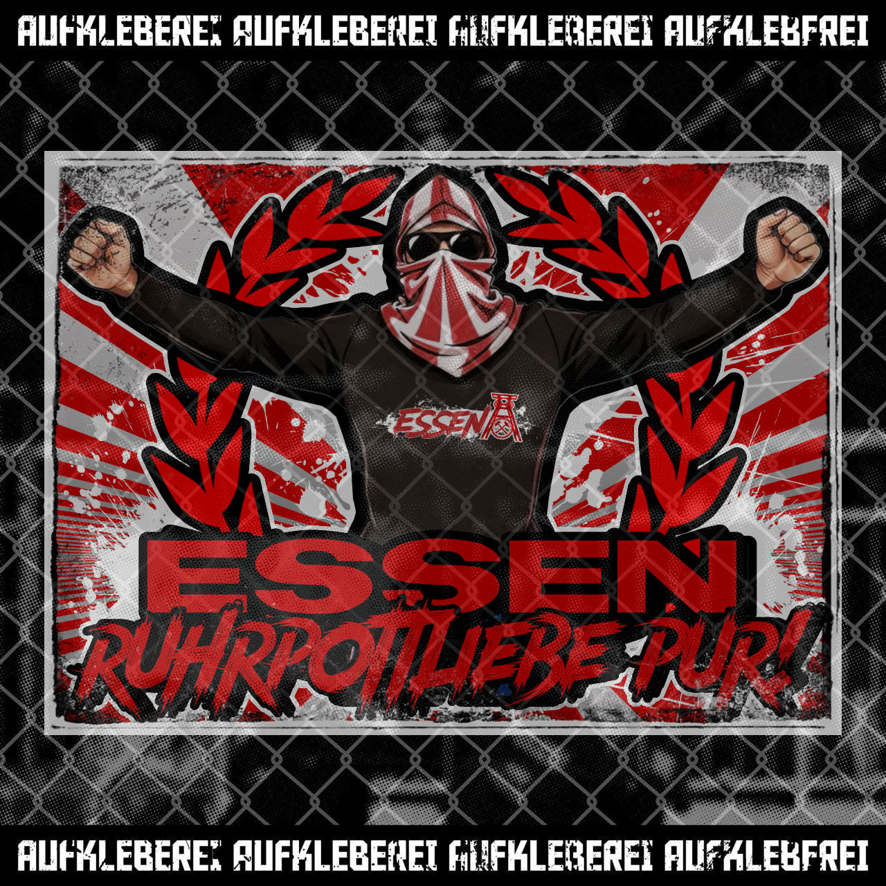 Autocollant "Essen Ruhrpott Love Pure"