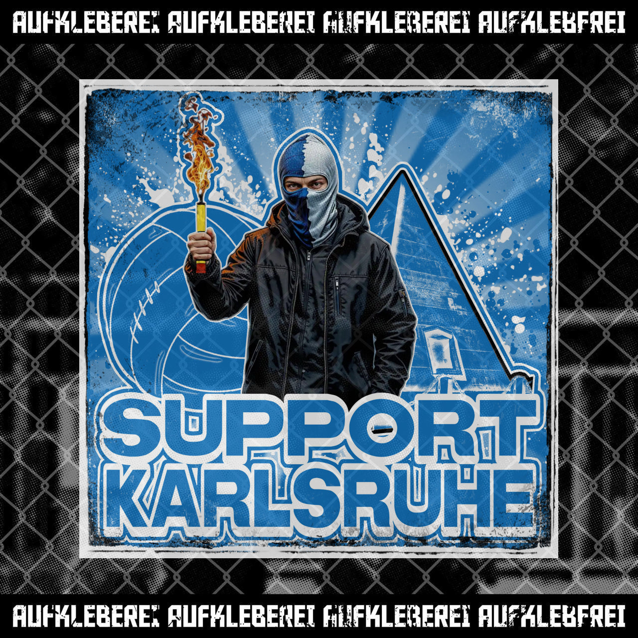 Sticker "Support Karlsruhe"