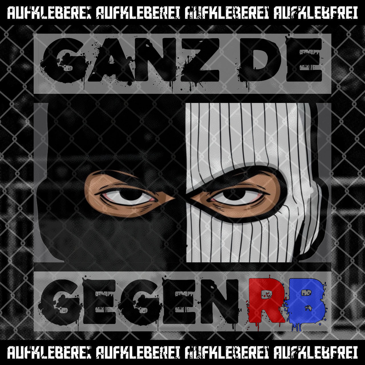 Autocollant « Tout DE contre RB »