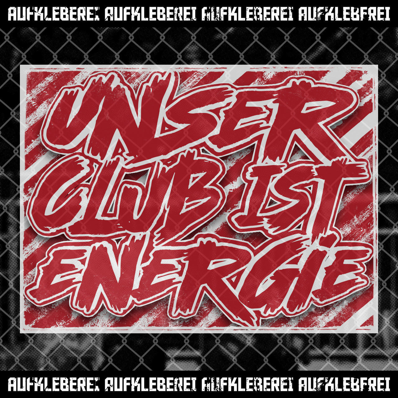 Autocollant « Notre club, c'est l'énergie »