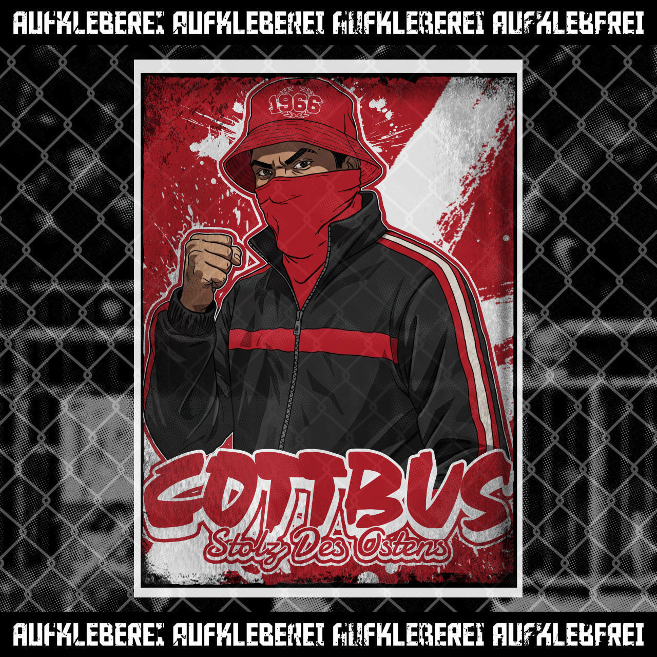 Sticker "Cottbus Pride of the East"