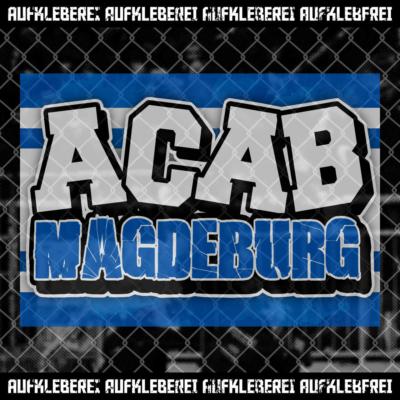 Sticker "Magdeburg for city and club"