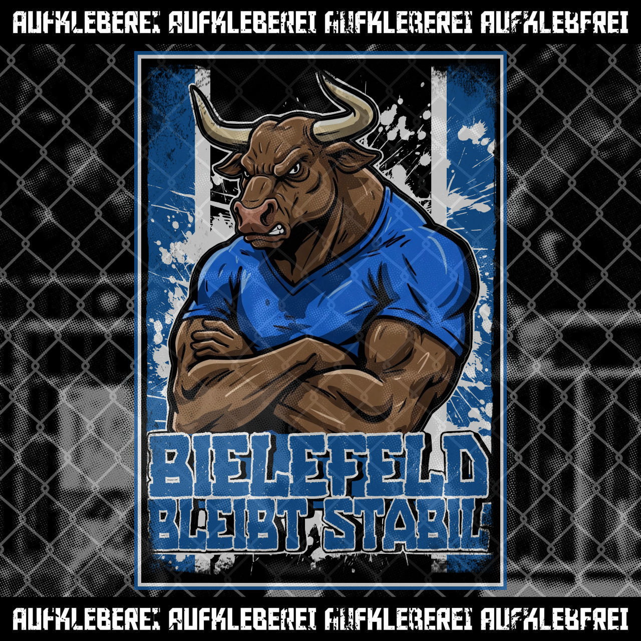 Autocollant « Bielefeld reste stable »