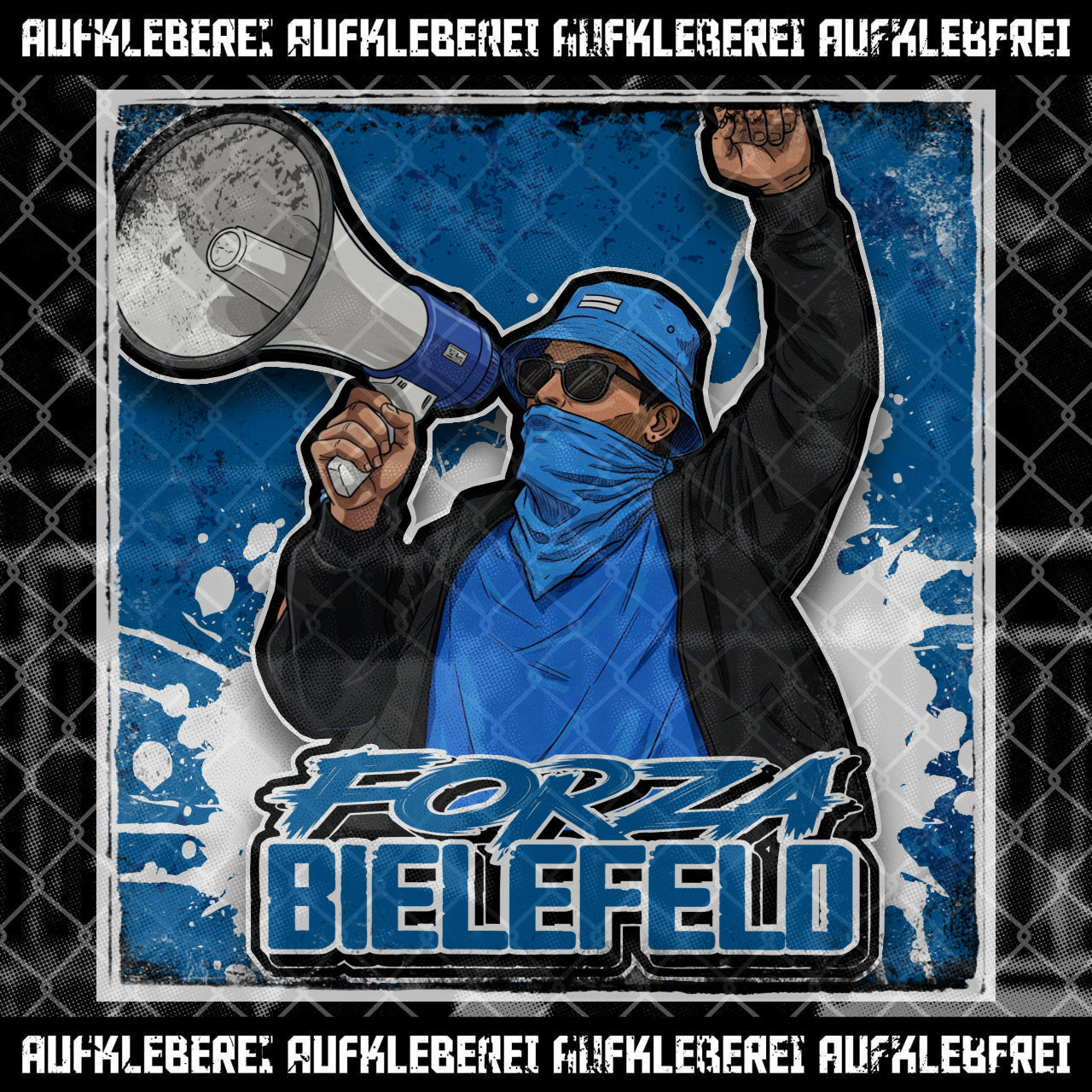 Autocollant « Forza Bielefeld »