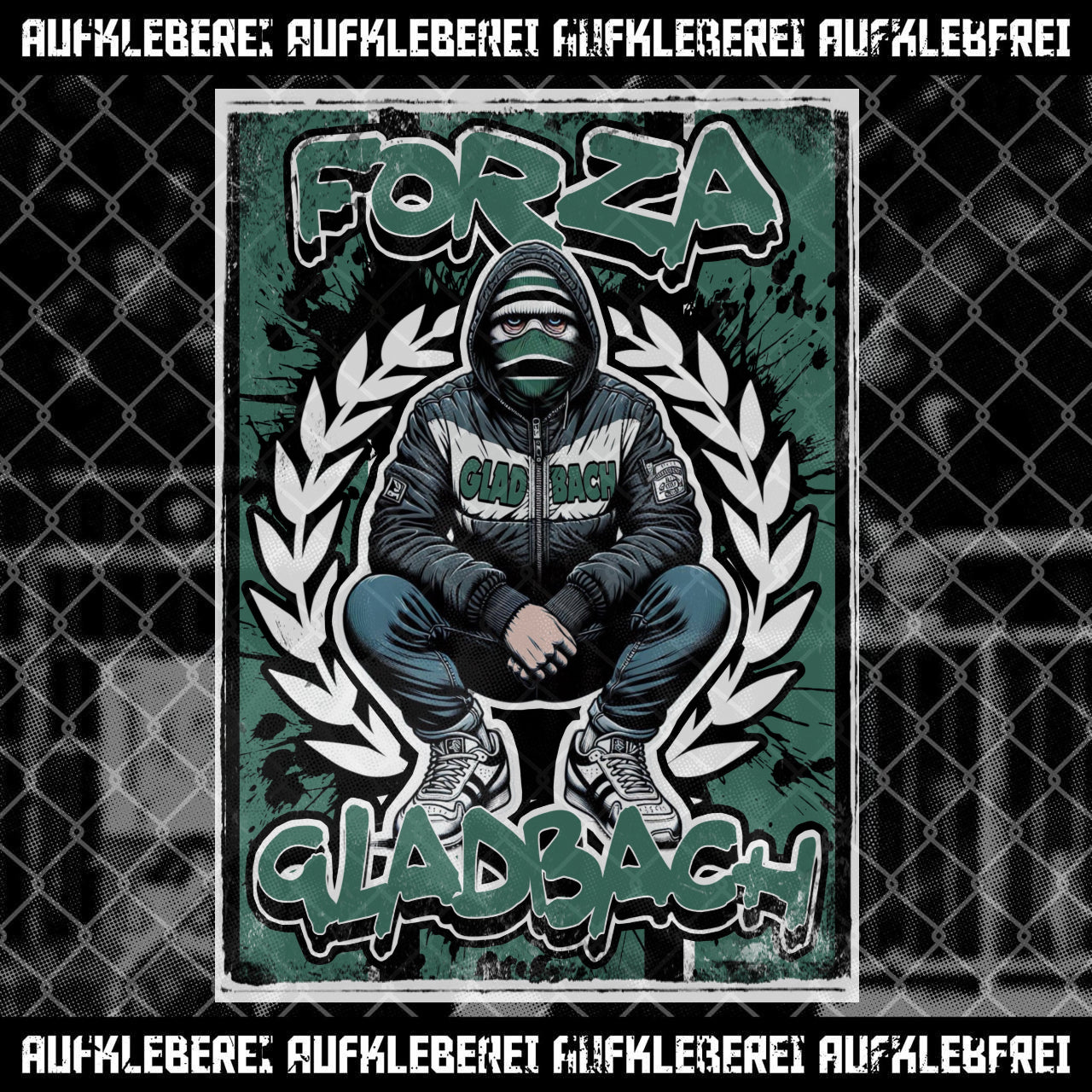 Sticker "Forza Gladbach"