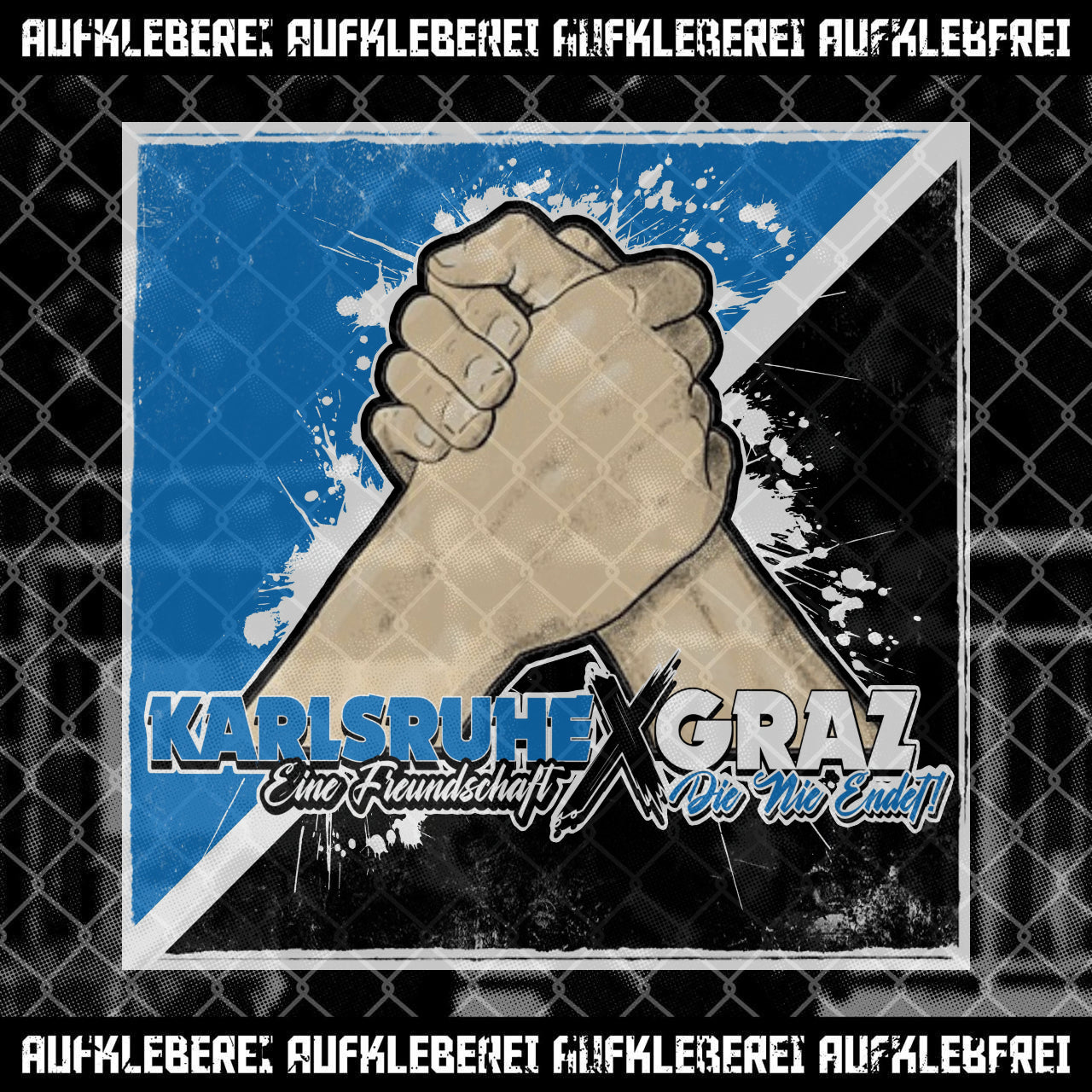 Sticker "Karlsruhe & Graz" aus Österreich