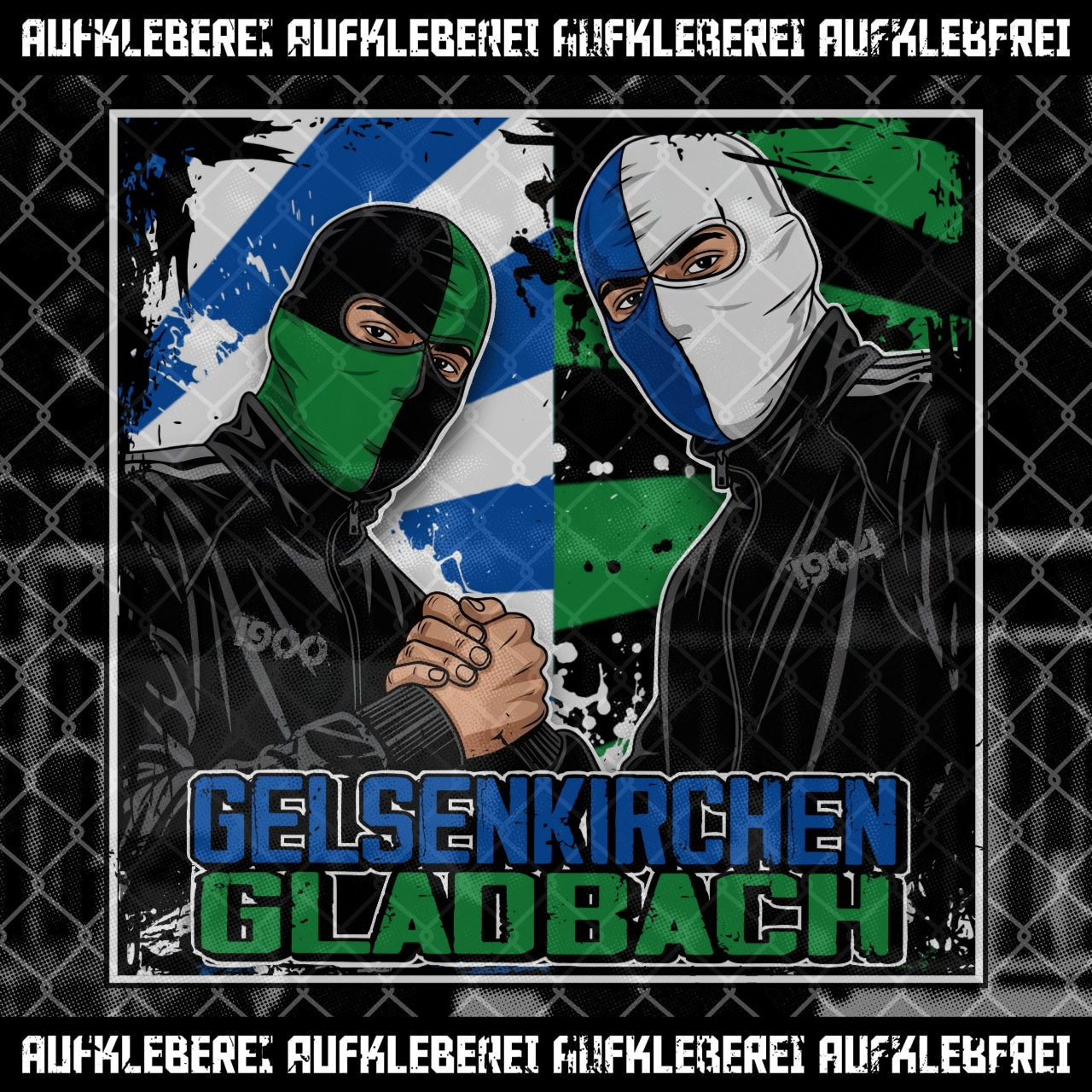Sticker "Gelsenkirchen & Gladbach"