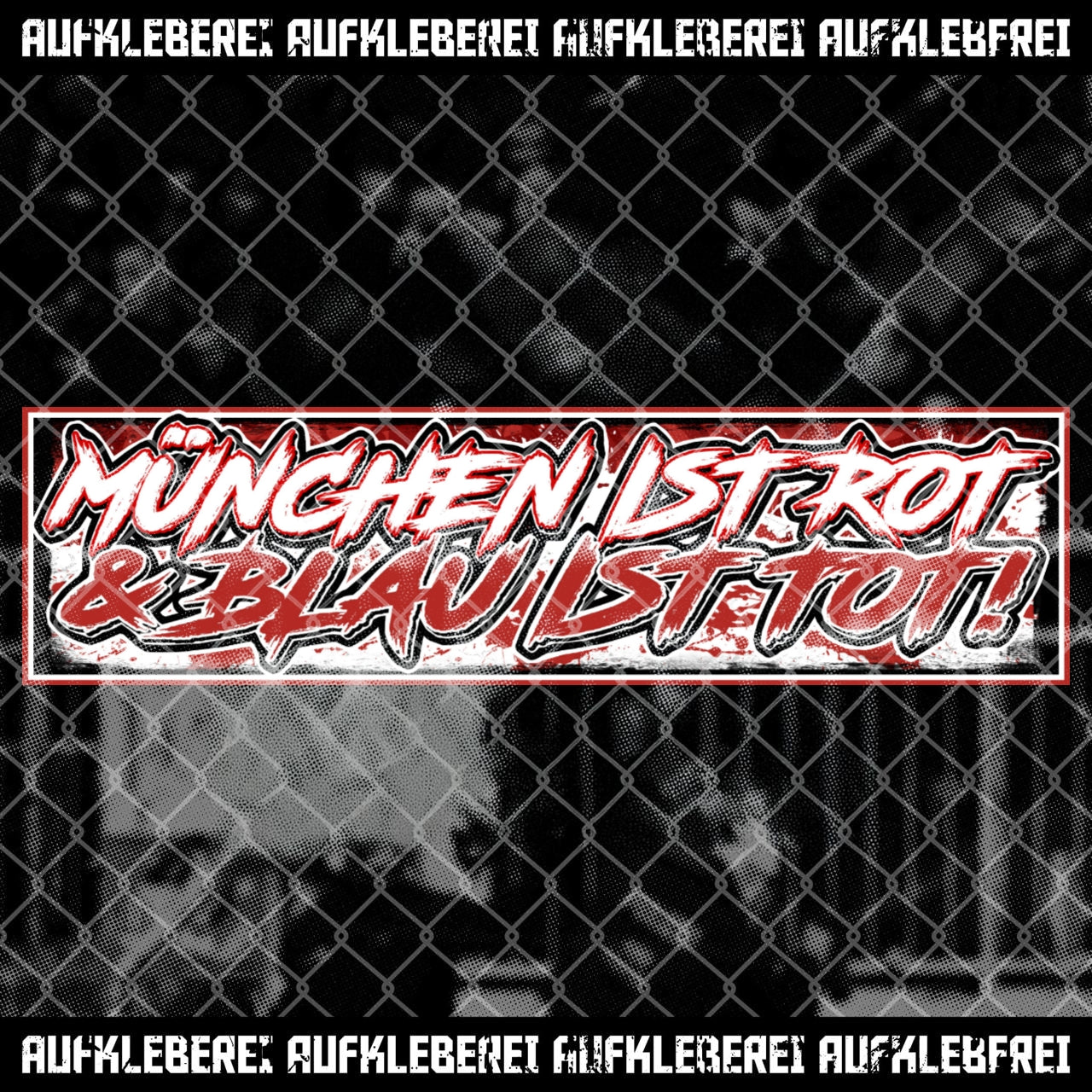 Sticker "München ist rot"