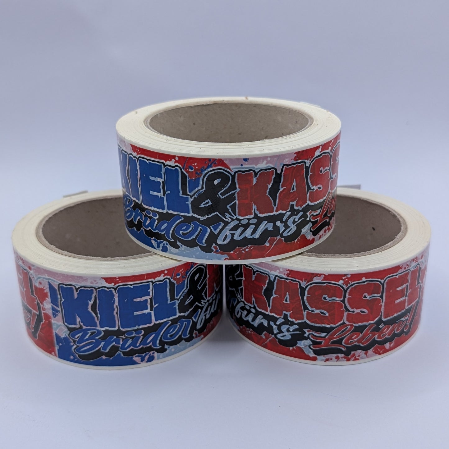 Kleberolle Kiel & Kassel leise abrollend