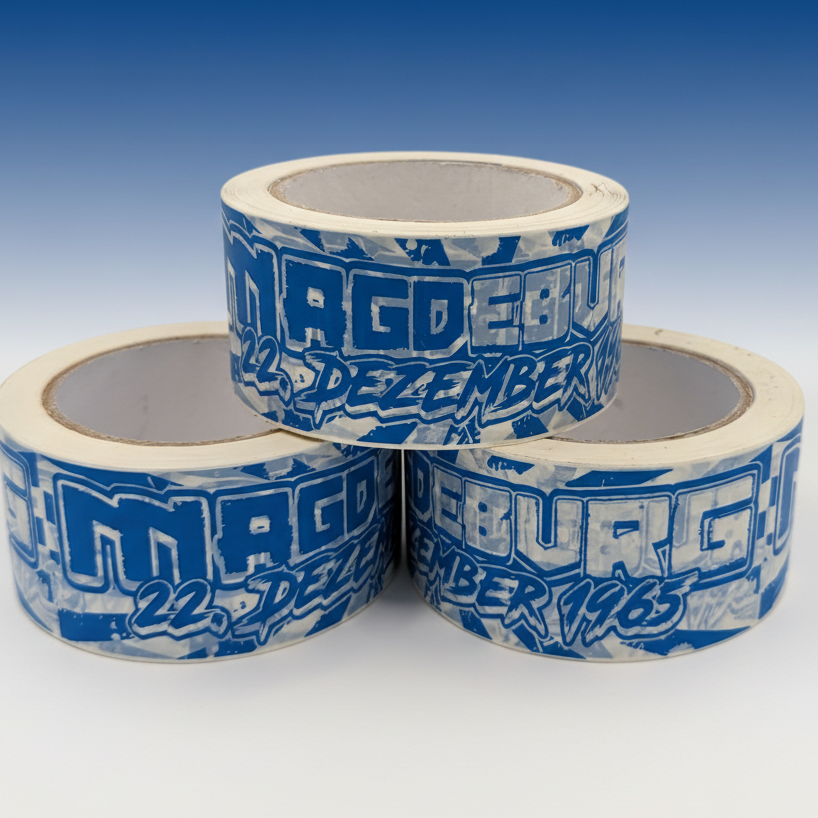 3 Kleberolle Magdeburg mit FCM Farben