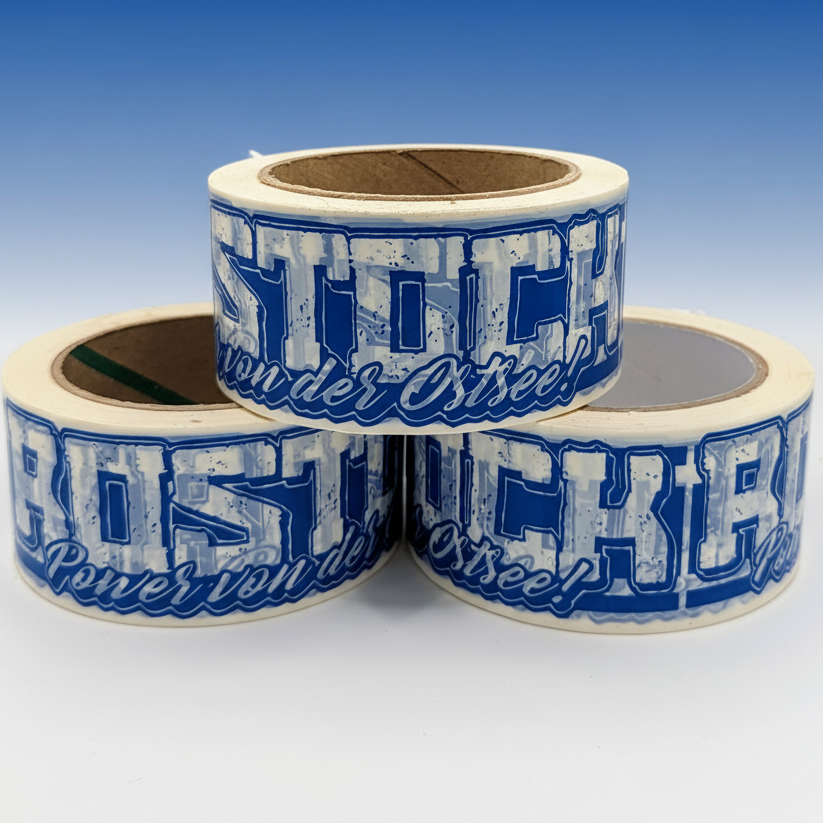 3 Kleberolle Rostock mit Hansa Farben