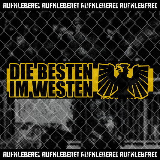 Sticker "Die Besten im Westen"