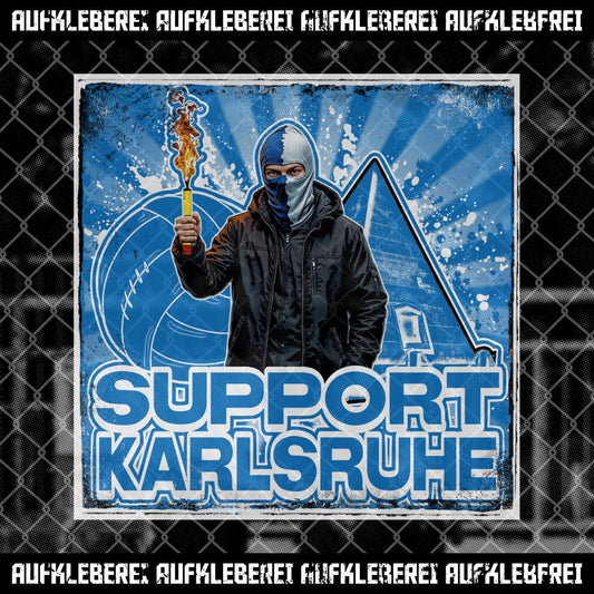 Sticker "Support Karlsruhe" aus Österreich