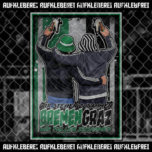 Sticker "Bremen x Graz"