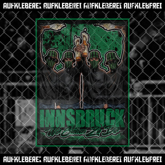 Sticker "Innsbruck - Wir stehen zu dir" aus Österreich