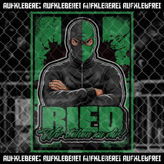 Sticker "Ried - Wir stehen zu dir!" aus Österreich
