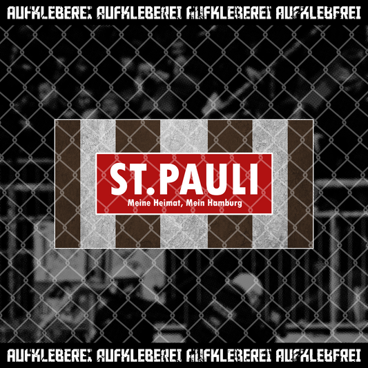Sticker "St.Pauli" - 25 Stück • Aufkleberei.com