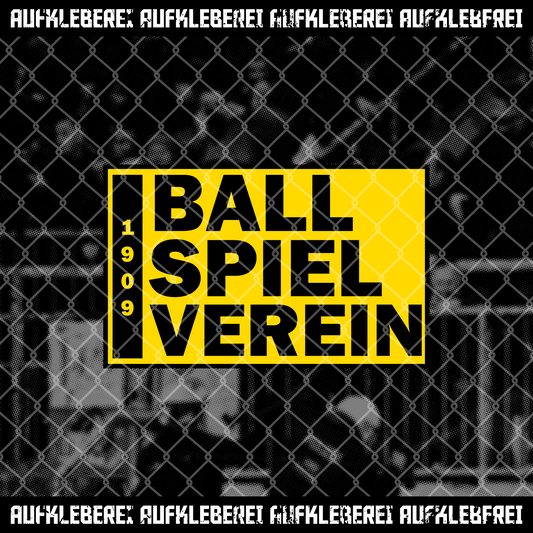 Sticker "Ball Spiel Verein" - 25 Stück • Aufkleberei.com