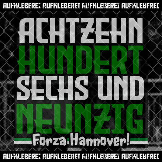 Sticker "Forza Hannover"