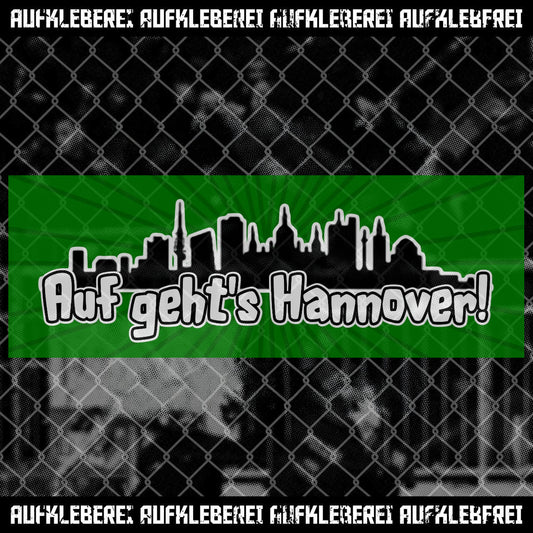 Sticker "Auf geht´s Hannover"