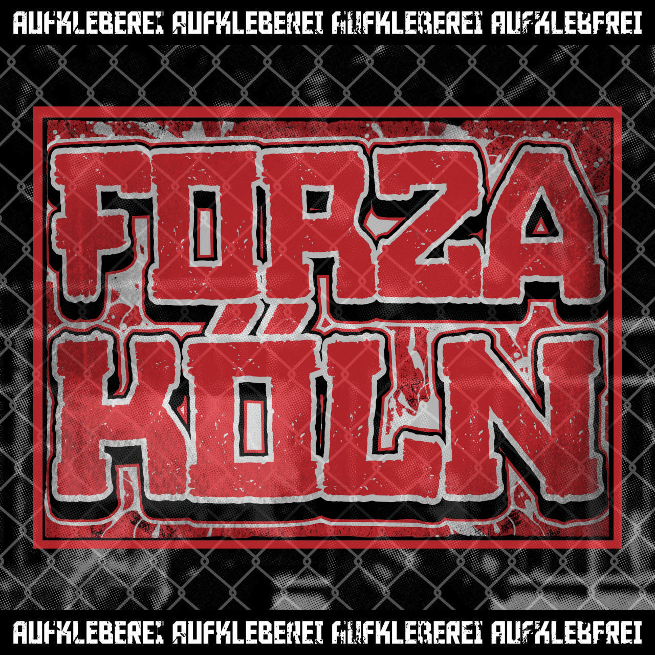 Sticker "Forza Köln"