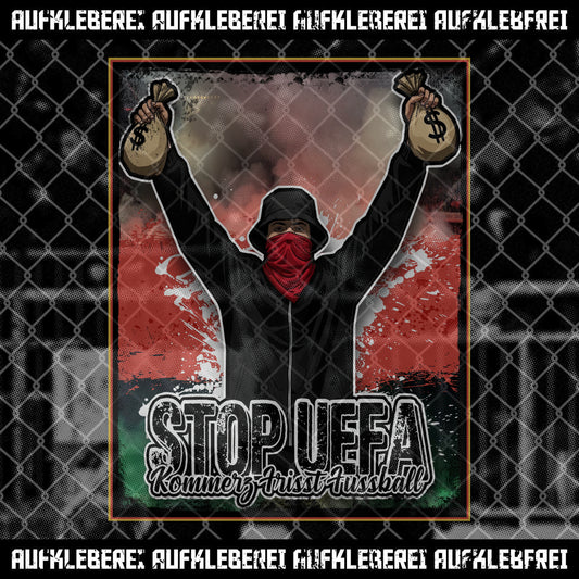Sticker "Stop UEFA"