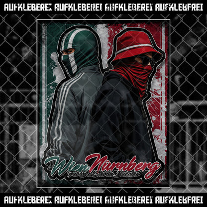 Nürnberg & Wien Überraschungsbox - Aufkleber & Kleberollen (ab Pro Box)