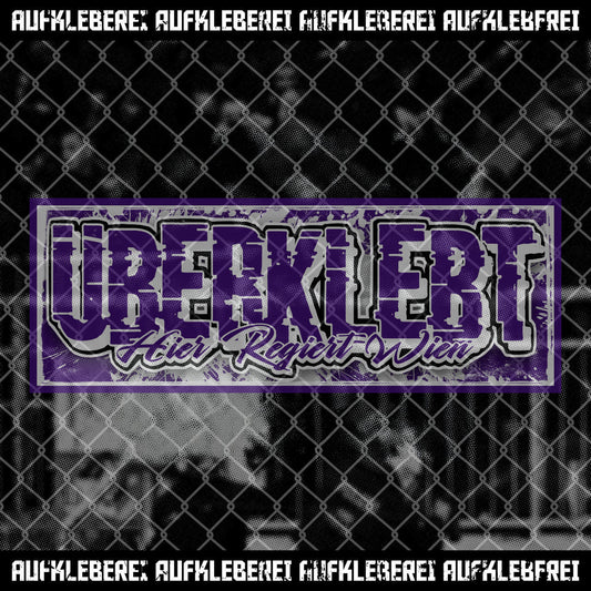 Sticker "Überklebt Wien"