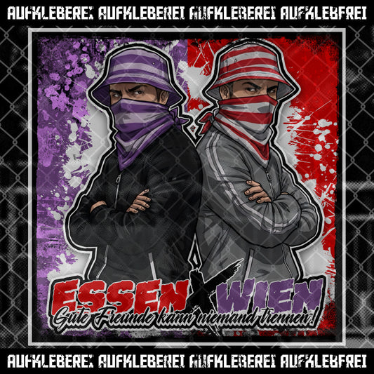 Sticker "Essen & Wien"