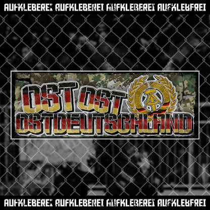 Ostdeutschland Überraschungsbox - Ossi Aufkleber & Kleberollen (ab Pro Box)