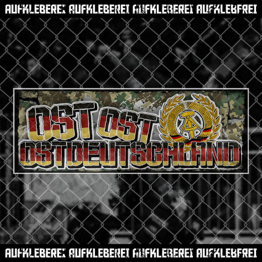 Sticker "Ost Ost Ostdeutschland"