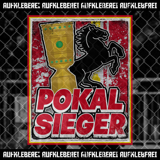 Sticker "Stuttgart Pokalsieger"