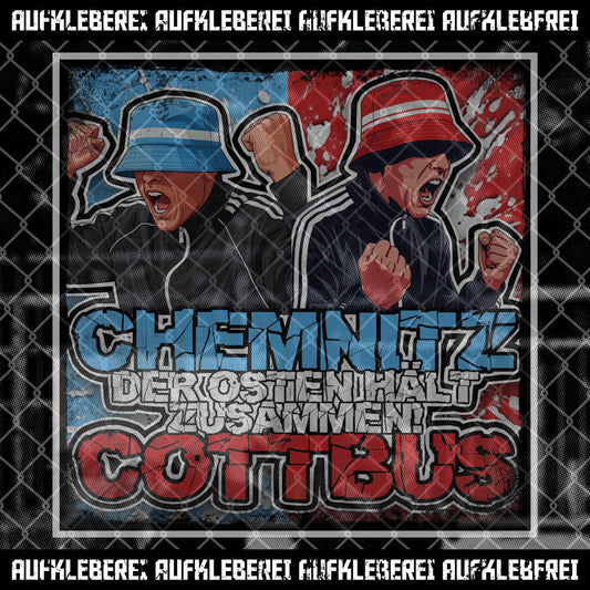 Sticker "Chemnitz & Cottbus"