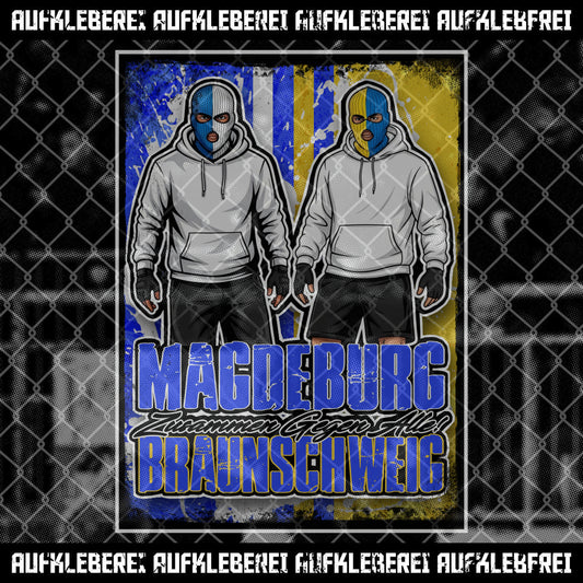 Sticker "Magdeburg & Braunschweig"
