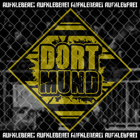 Sticker "Dortmund Raute" XL
