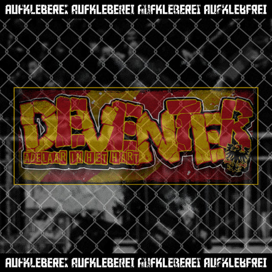 Sticker "Deventer Adelaar In Het Hart"