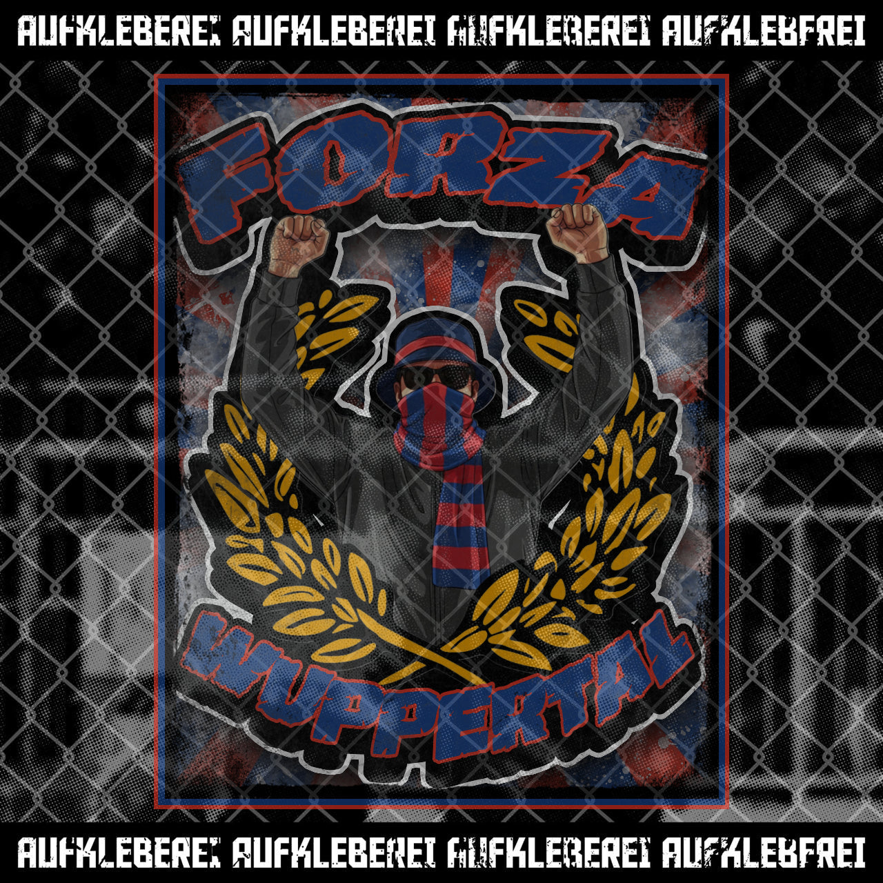 Sticker "Forza Wuppertal" XL