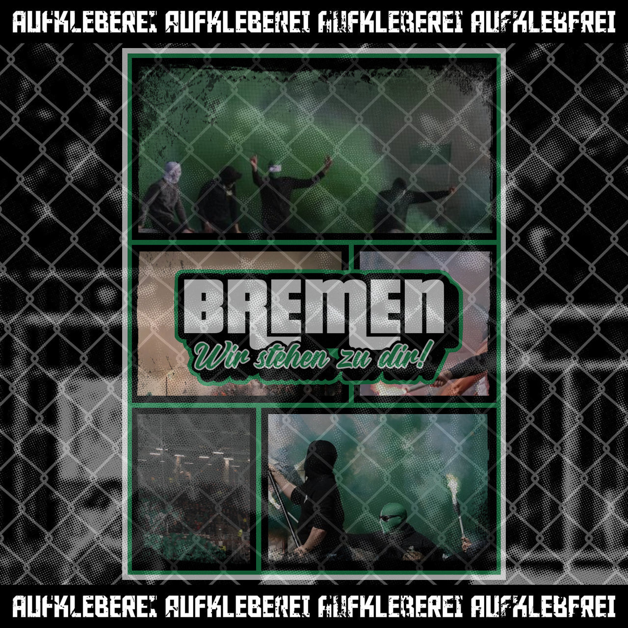 Sticker "Magdeburg for city and club"